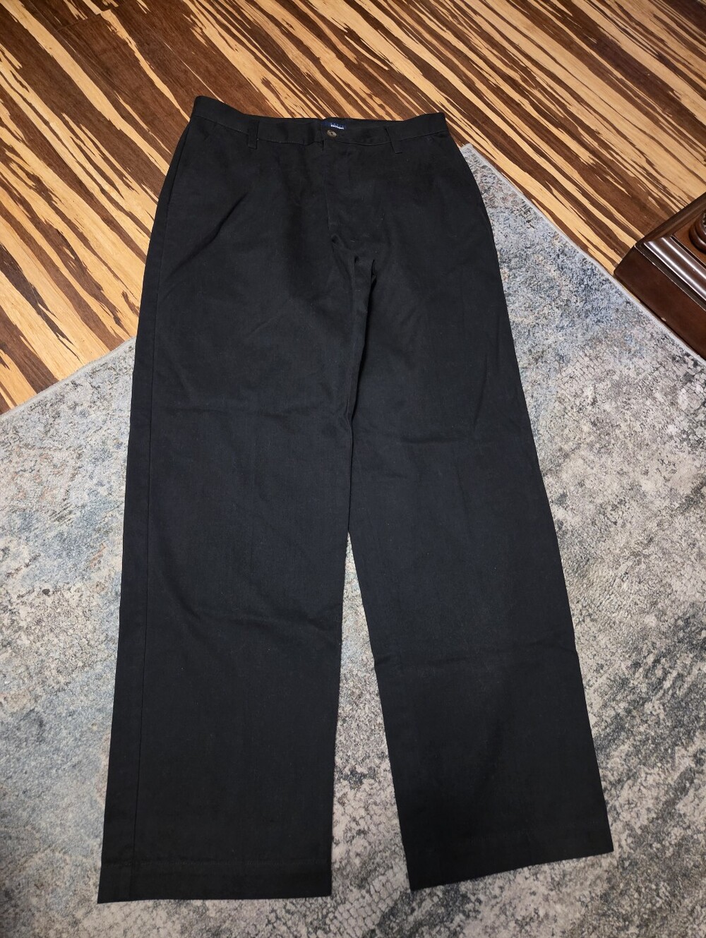 Basic Editions Men's Black Chino Pants - Size 32x32